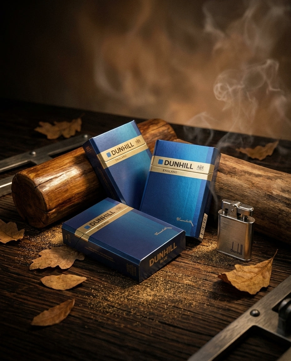 Dunhill Blue England Cigarettes – 20s (10 Packs) | Smooth Mild Blend, Fast Delivery to Your Door