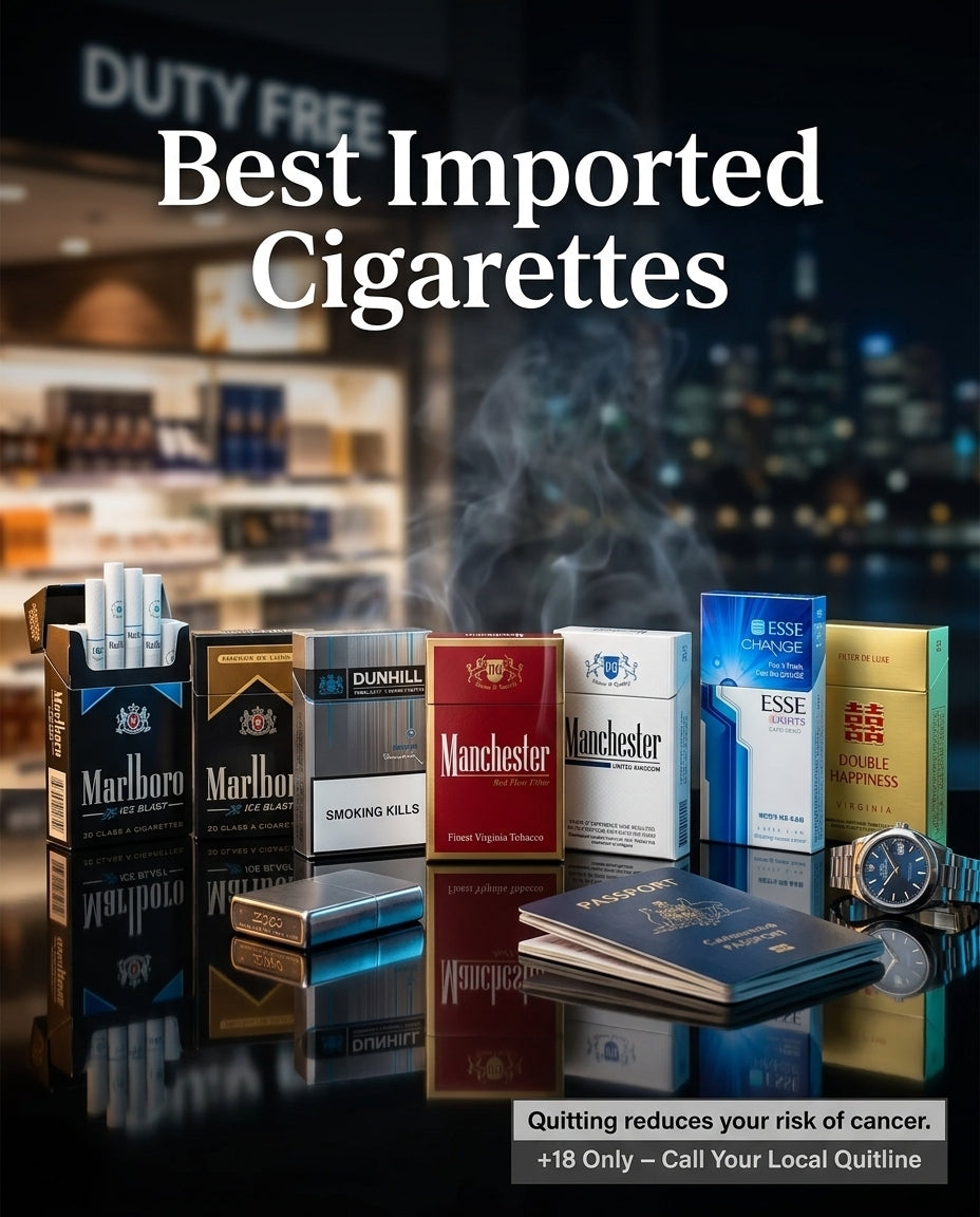 12 Imported Cigarettes Australian Smokers Say Feel Smoother Than Local Options