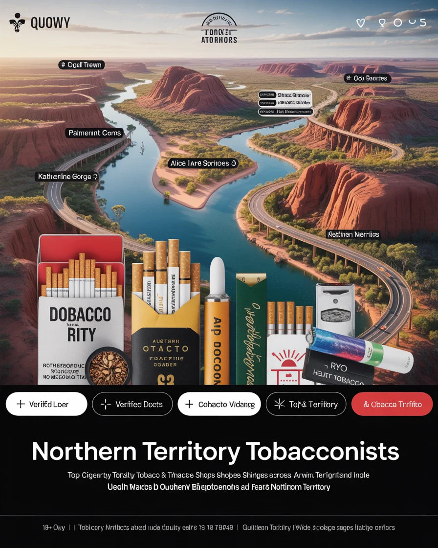 Best Northern Territory Tobacconists: Top Cigarette, Tobacco & Smokes Shops Across Darwin, Alice Springs and More