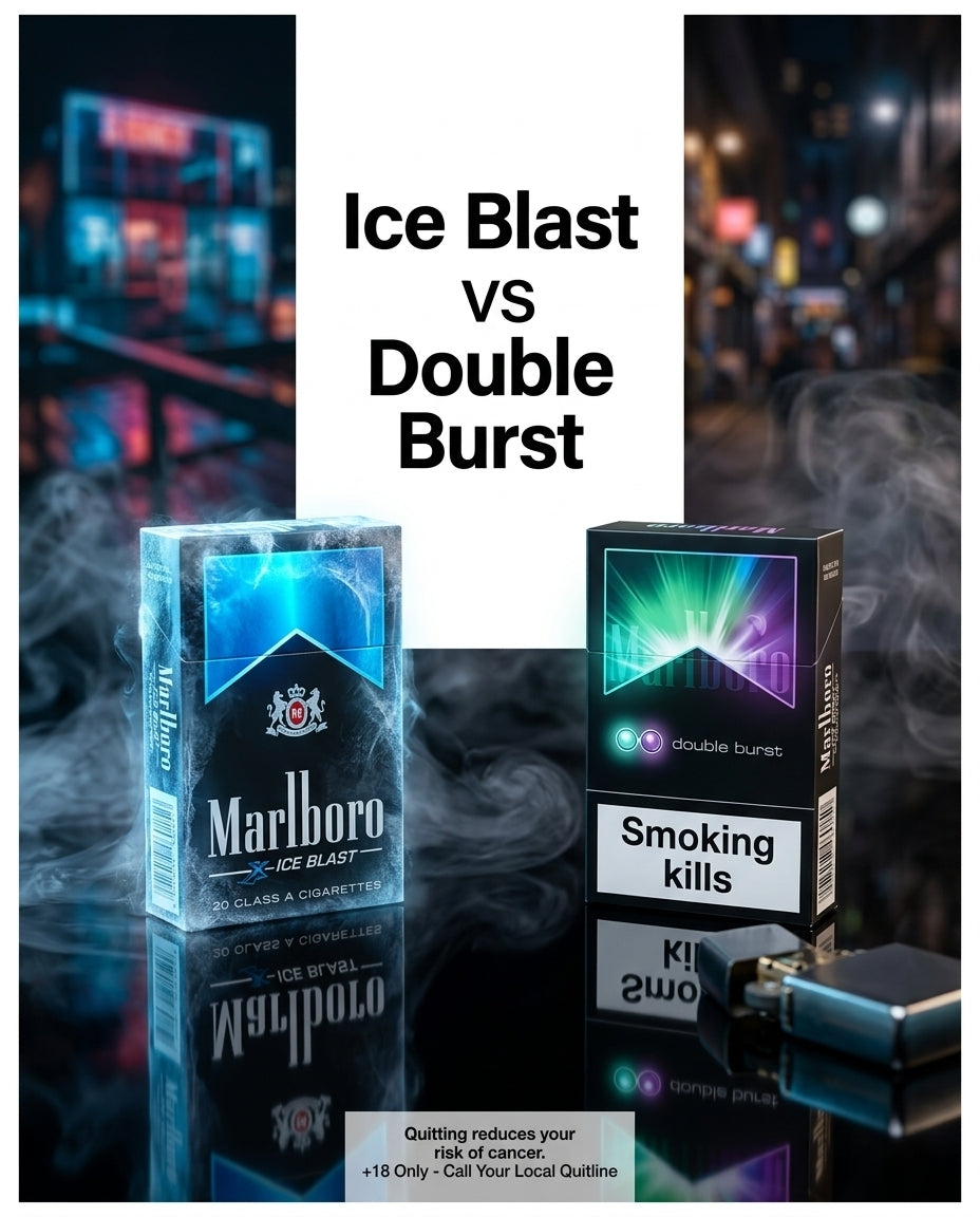 Marlboro Ice Blast vs Double Burst – Which Capsule Cigarette Is Better?