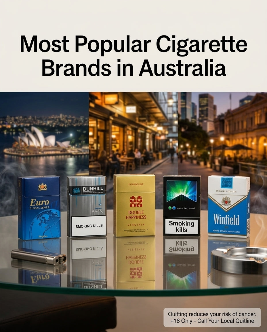 Most Popular Cigarette Brands in Sydney, Melbourne & Brisbane Ranked