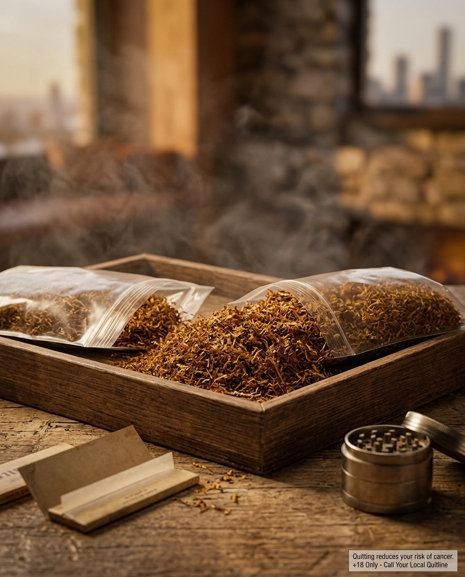 Top Loose Tobacco Brands for Everyday Rolling Cigarettes in Australia