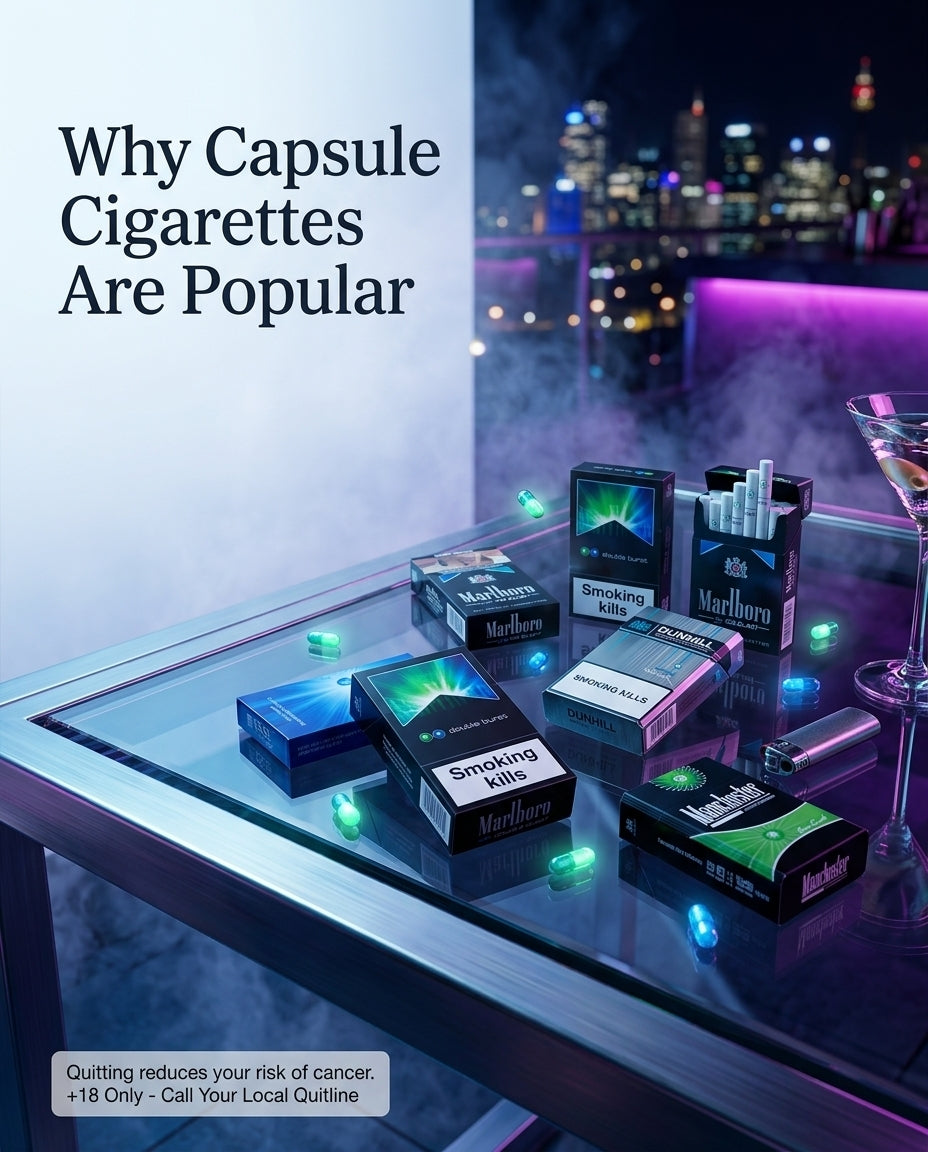 Why Capsule Cigarettes Are So Popular in Australia Right Now