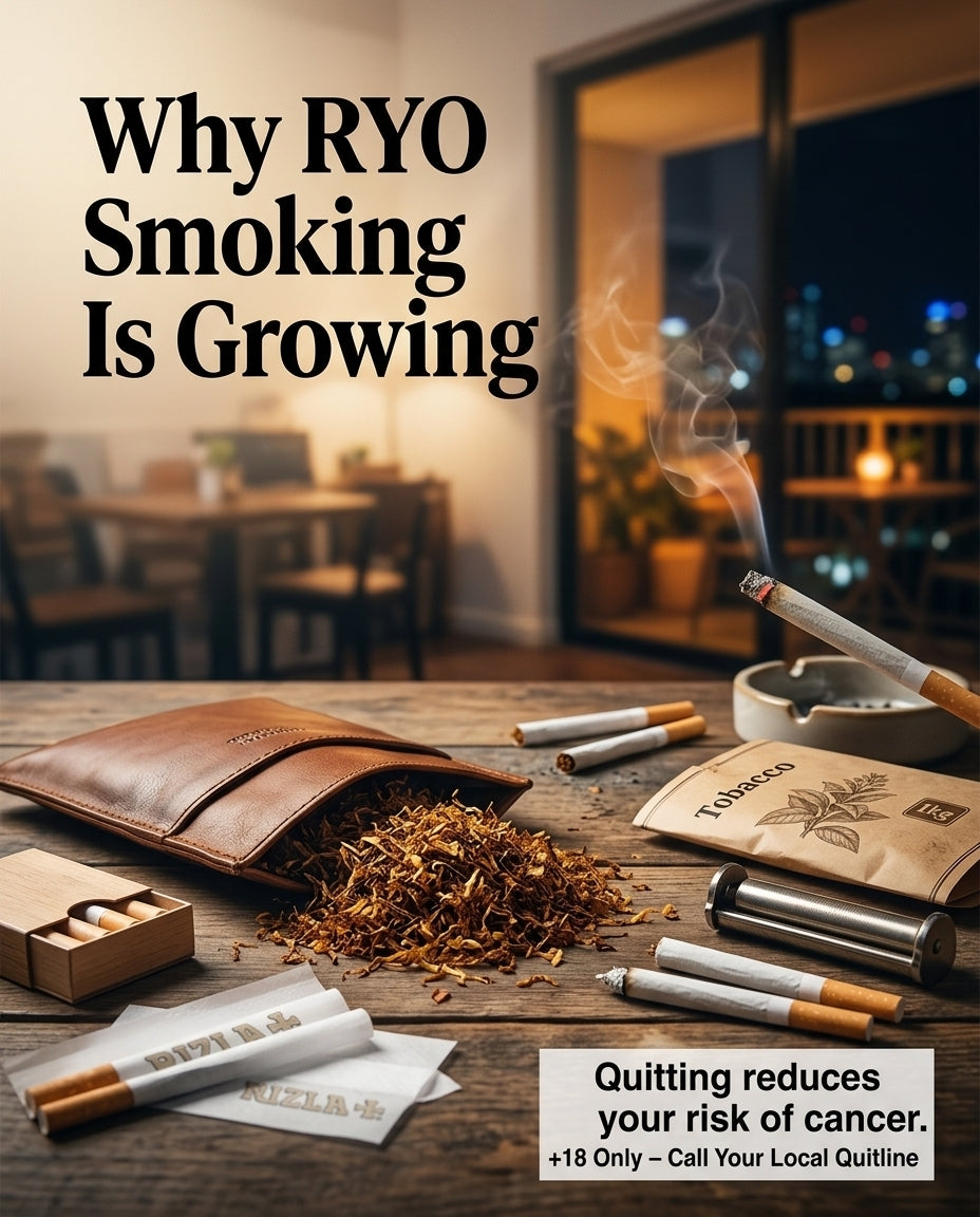 Why RYO Smoking Is Growing in Australia Right Now
