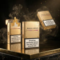 Benson & Hedges Gold Plain Cigarettes 20s x 10 Packs - Full Flavour Non-Filter Classic Premium