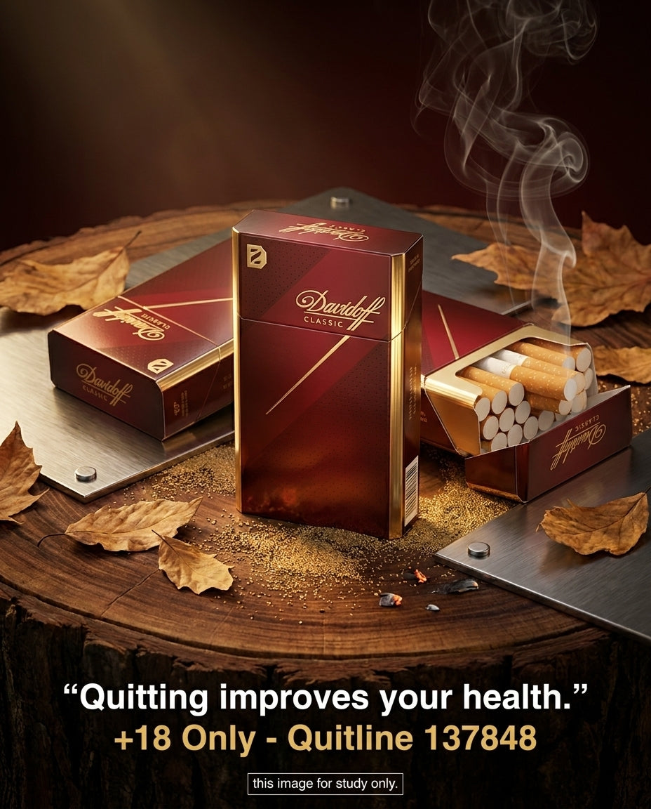 Davidoff Red Cigarettes 20s x 10 Packs - Full Flavour European Blend Best Price Australia