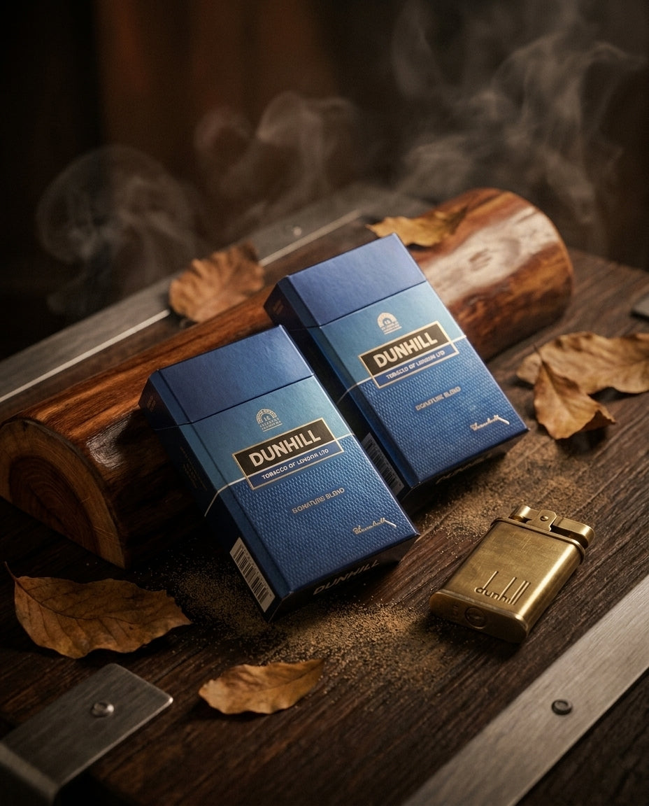 Dunhill Blue England Cigarettes – 20s (10 Packs) | Smooth Mild Blend, Fast Delivery to Your Door