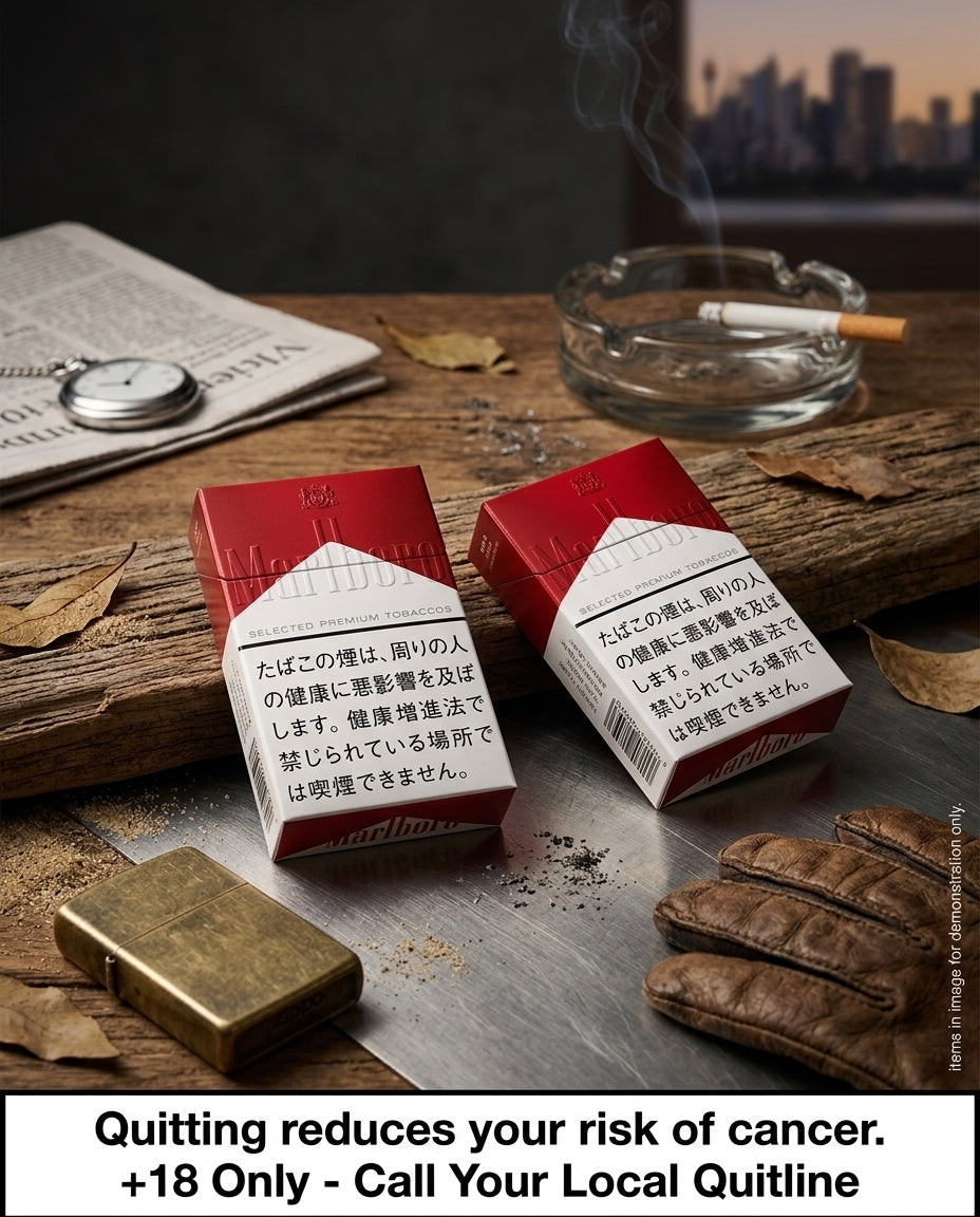 Marlboro Red Japan Cigarettes 20s x 10 Packs – Bold Imported Strength, Fast Delivery to Your Door