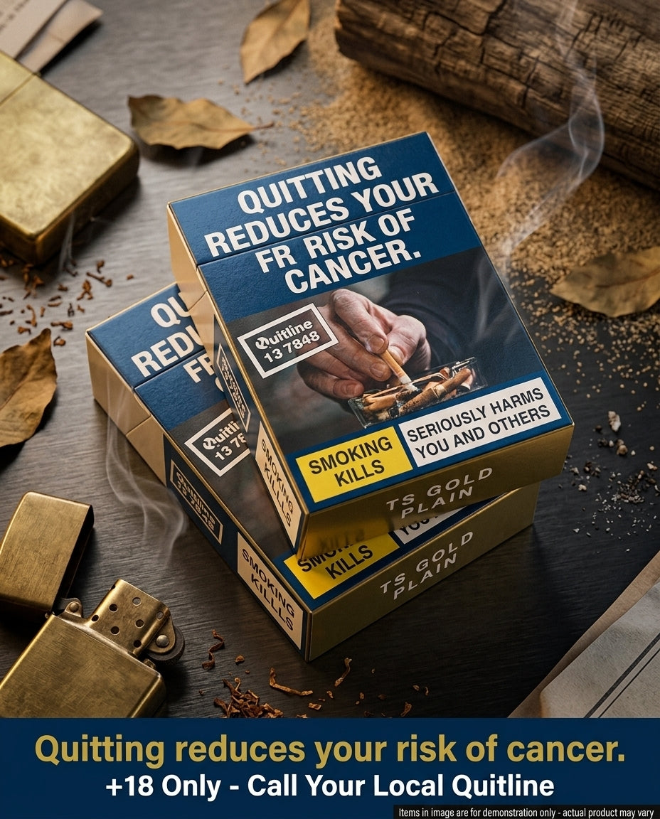 TS Blue Plain Cigarettes 20s x 10 Packs – Smooth Classic Tobacco, Fast Shipping to Your Door