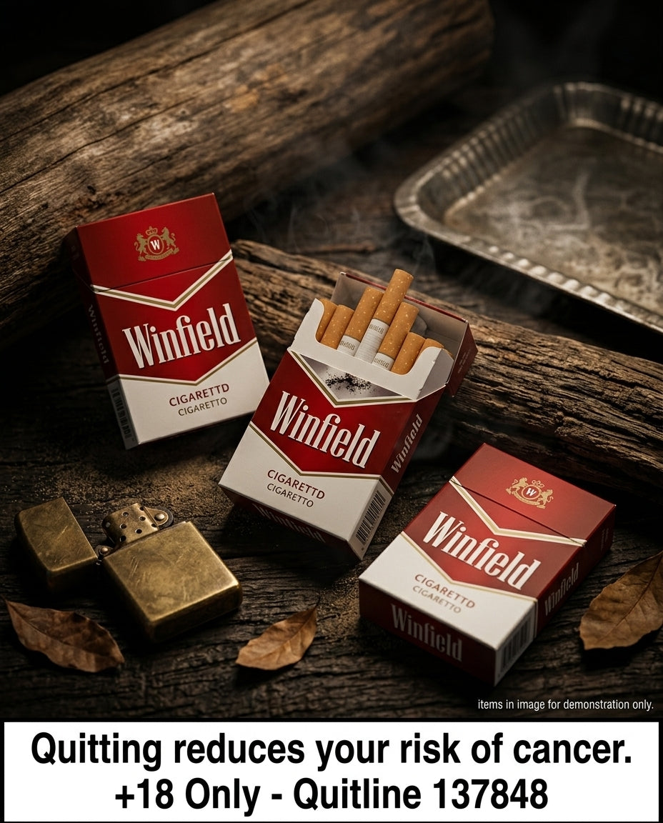 Winfield Classic Original 20s x 10 Packs – Full-Flavour Australian Classic, Fast Shipping to Your Door